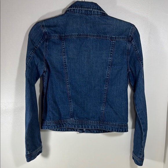 Tract Dark Wash  Blue Jean Jacket Classic Denim Style - Picture 2 of 5